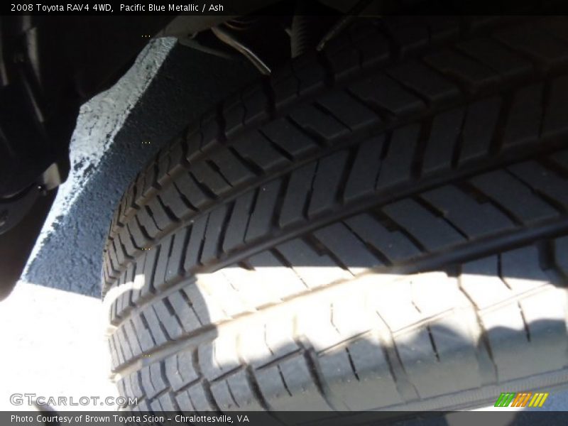Pacific Blue Metallic / Ash 2008 Toyota RAV4 4WD