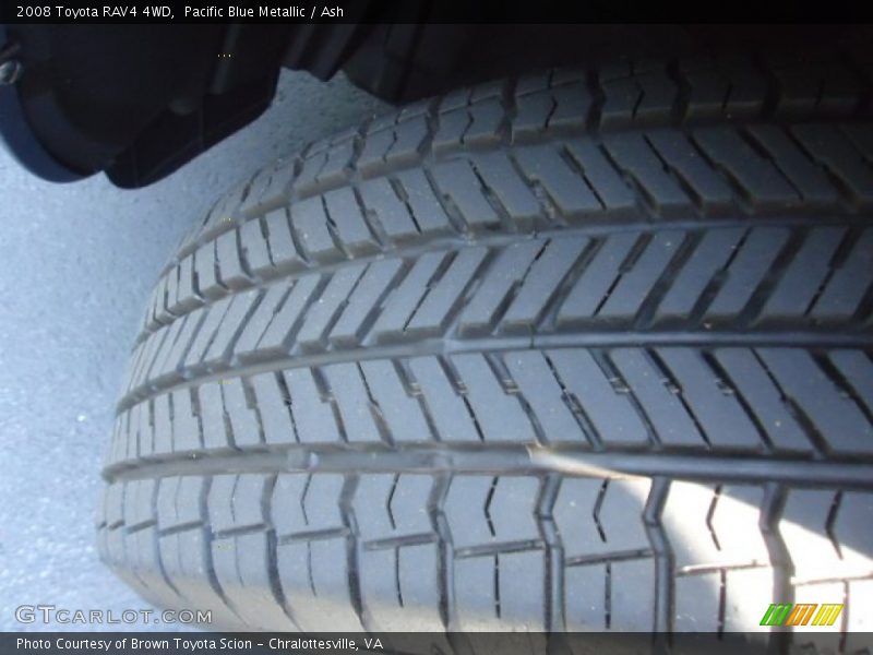 Pacific Blue Metallic / Ash 2008 Toyota RAV4 4WD