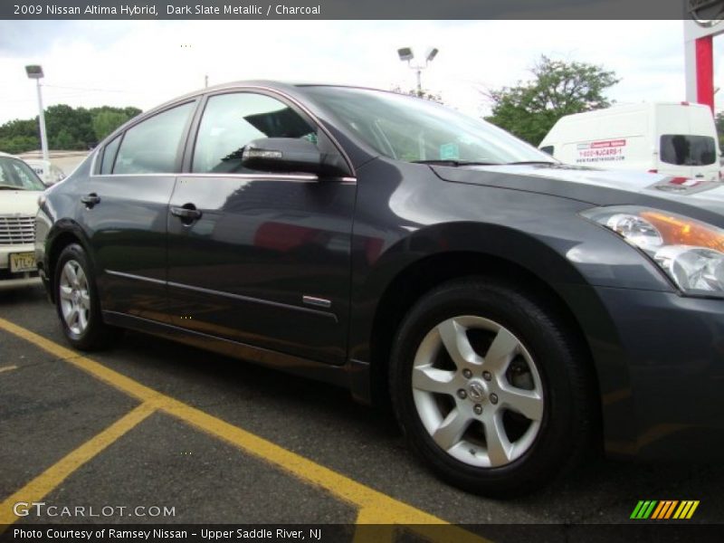 Dark Slate Metallic / Charcoal 2009 Nissan Altima Hybrid