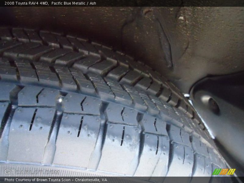Pacific Blue Metallic / Ash 2008 Toyota RAV4 4WD