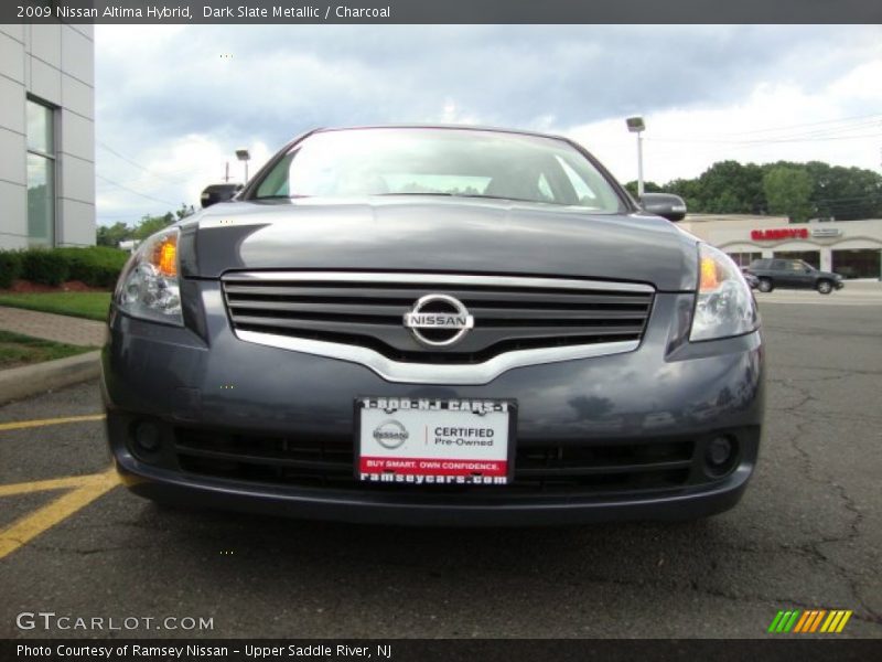 Dark Slate Metallic / Charcoal 2009 Nissan Altima Hybrid