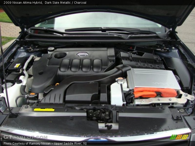 Dark Slate Metallic / Charcoal 2009 Nissan Altima Hybrid
