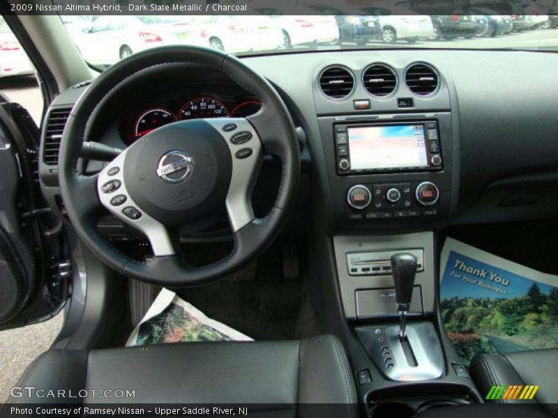 Dark Slate Metallic / Charcoal 2009 Nissan Altima Hybrid