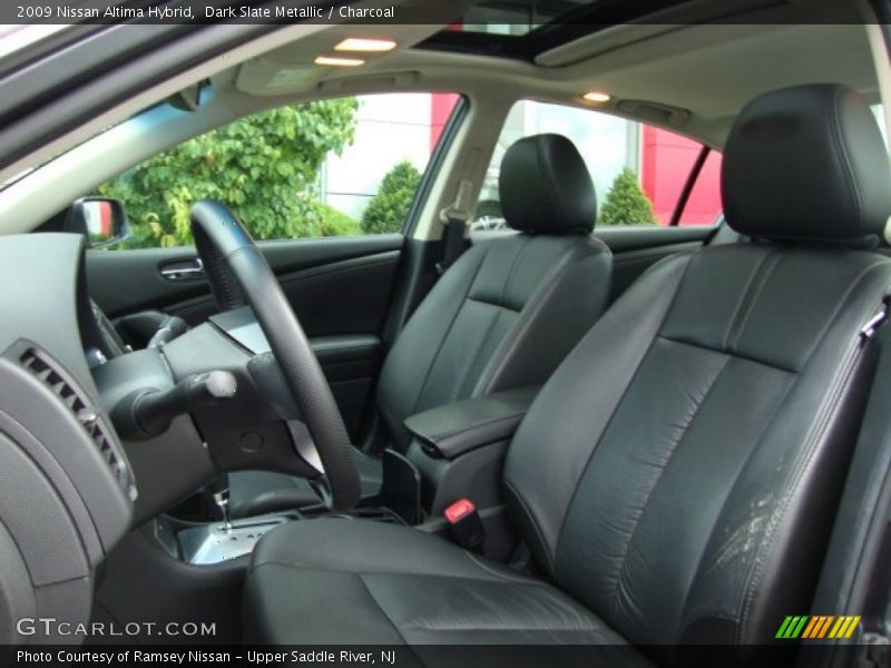 Dark Slate Metallic / Charcoal 2009 Nissan Altima Hybrid