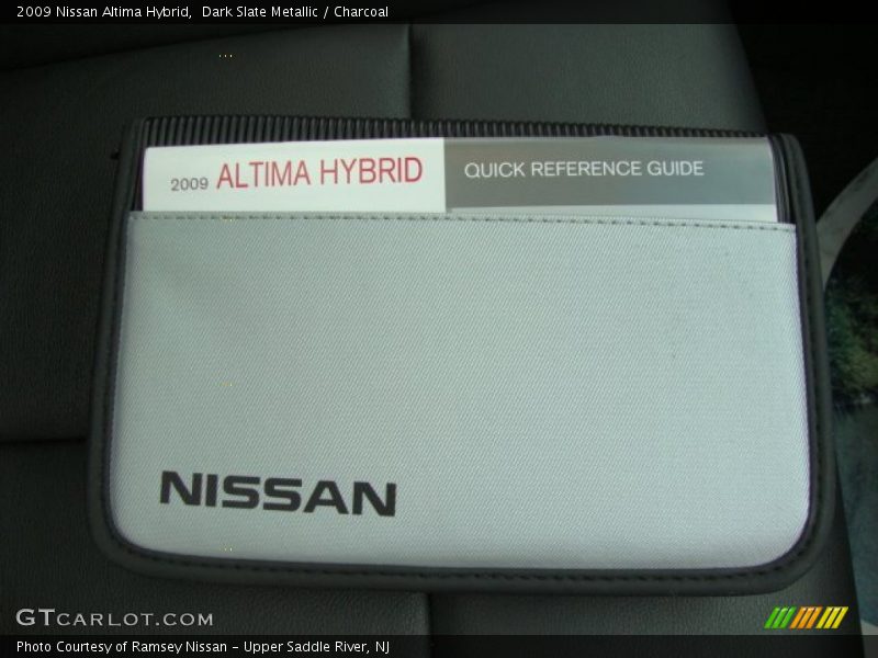 Dark Slate Metallic / Charcoal 2009 Nissan Altima Hybrid