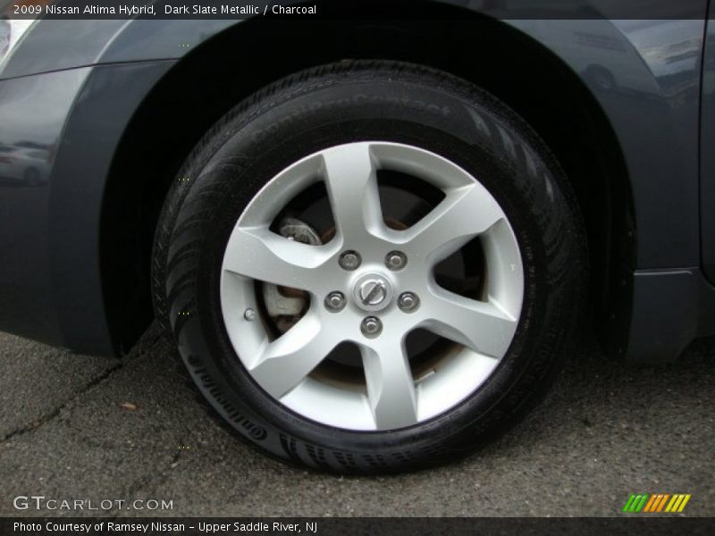 Dark Slate Metallic / Charcoal 2009 Nissan Altima Hybrid