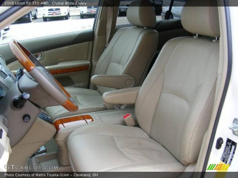 Crystal White / Ivory 2008 Lexus RX 350 AWD