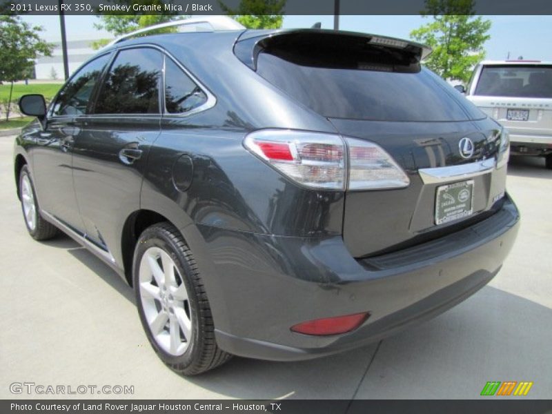 Smokey Granite Mica / Black 2011 Lexus RX 350