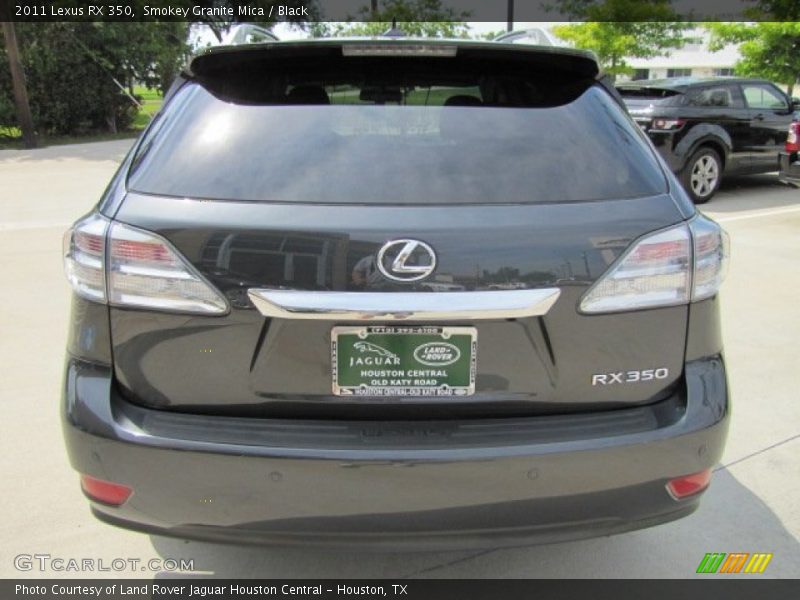 Smokey Granite Mica / Black 2011 Lexus RX 350