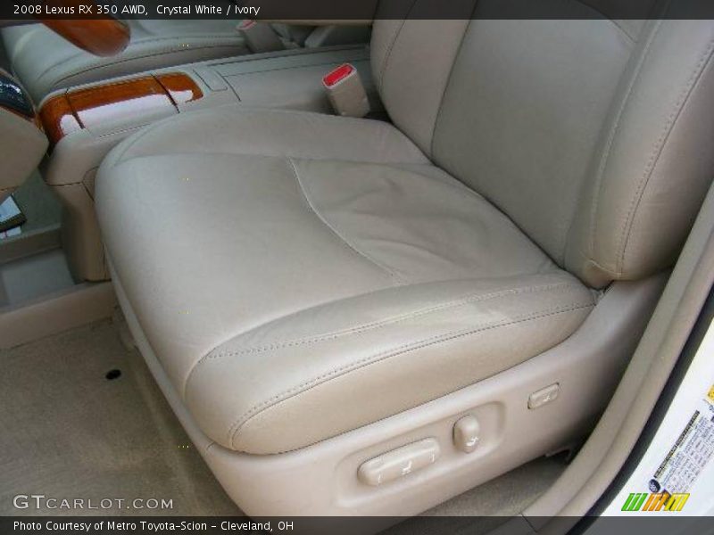 Crystal White / Ivory 2008 Lexus RX 350 AWD
