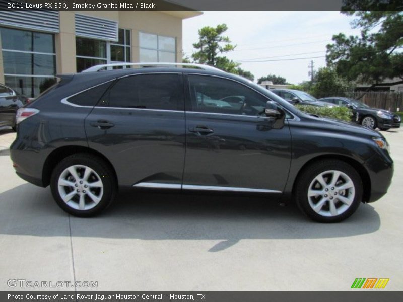 Smokey Granite Mica / Black 2011 Lexus RX 350