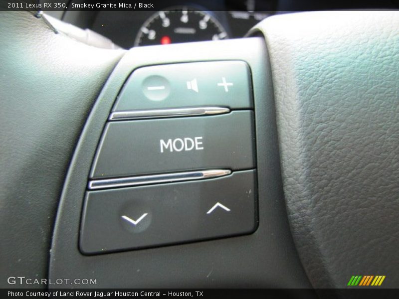 Controls of 2011 RX 350