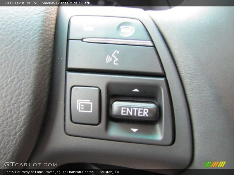Controls of 2011 RX 350