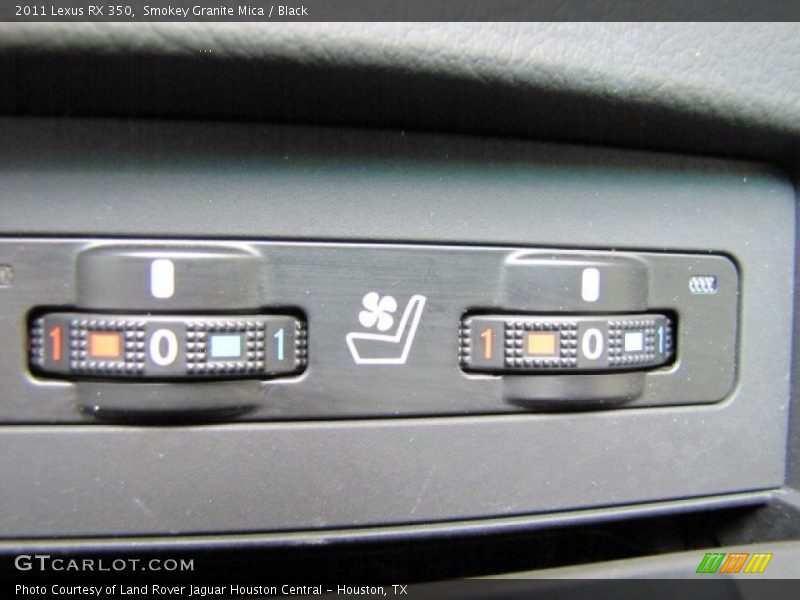 Controls of 2011 RX 350