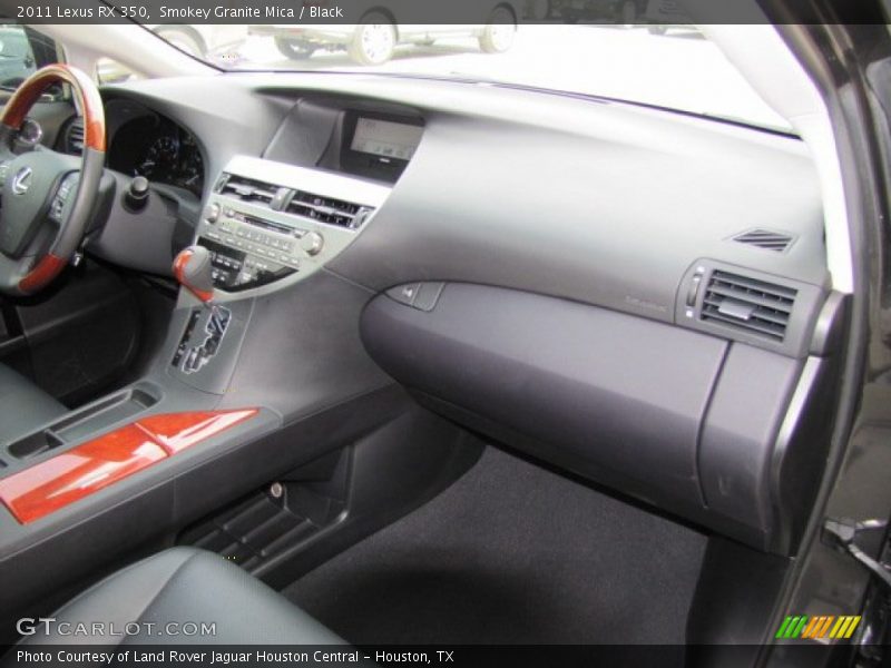 Smokey Granite Mica / Black 2011 Lexus RX 350