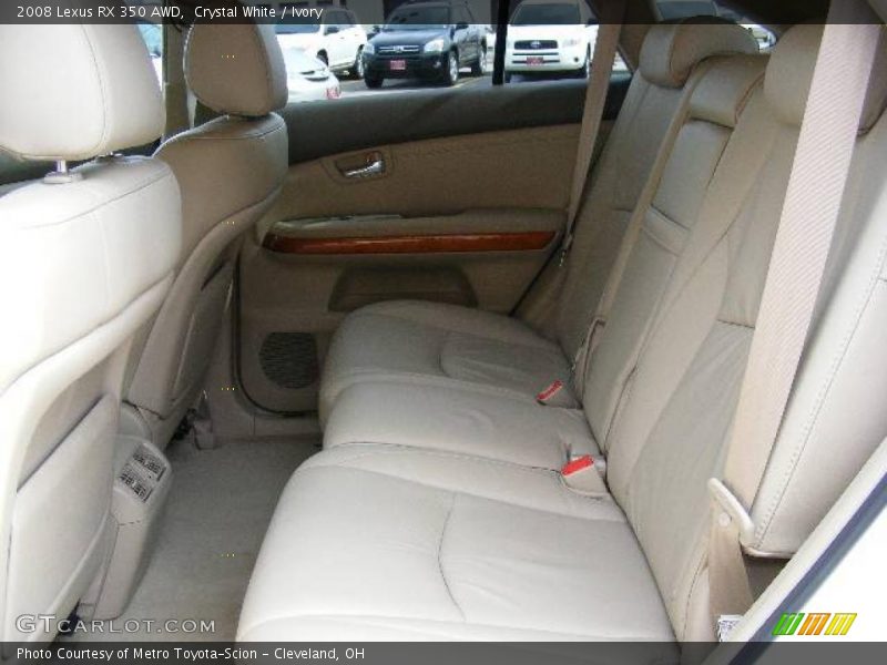 Crystal White / Ivory 2008 Lexus RX 350 AWD