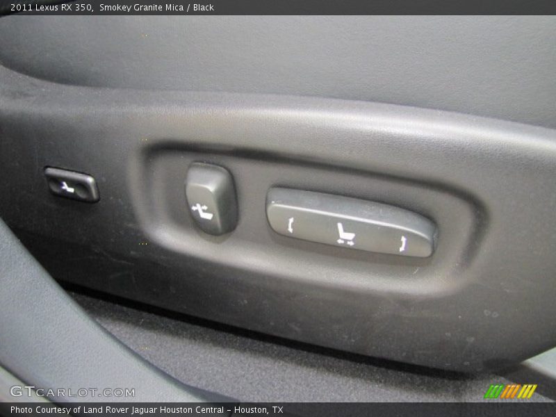 Smokey Granite Mica / Black 2011 Lexus RX 350