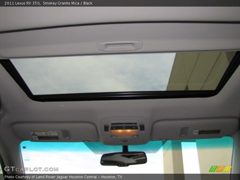 Smokey Granite Mica / Black 2011 Lexus RX 350