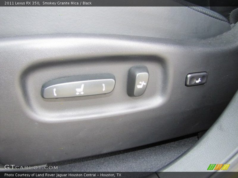 Smokey Granite Mica / Black 2011 Lexus RX 350