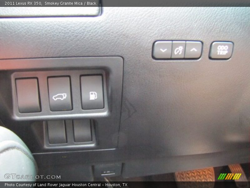 Smokey Granite Mica / Black 2011 Lexus RX 350