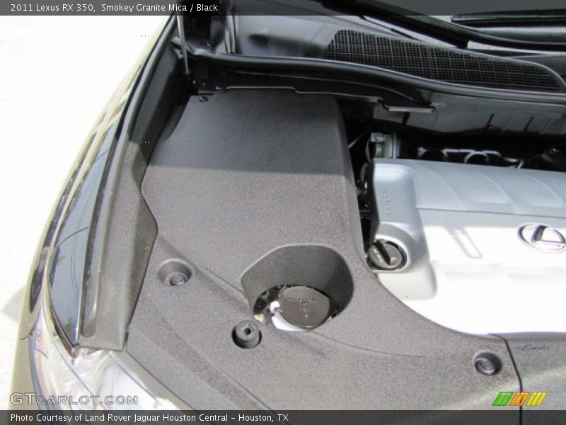 Smokey Granite Mica / Black 2011 Lexus RX 350