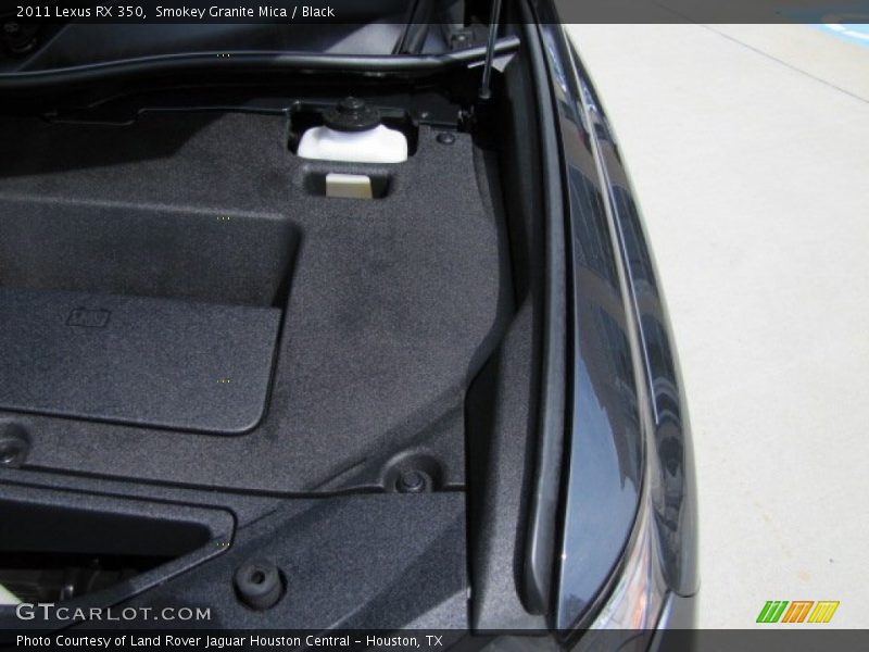 Smokey Granite Mica / Black 2011 Lexus RX 350