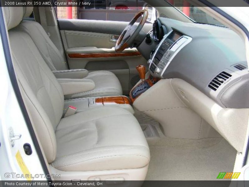 Crystal White / Ivory 2008 Lexus RX 350 AWD
