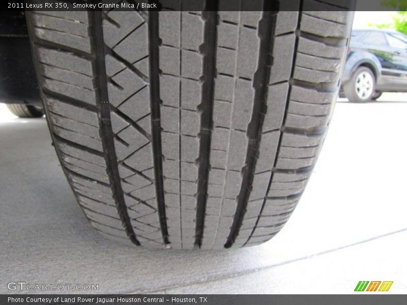 Smokey Granite Mica / Black 2011 Lexus RX 350