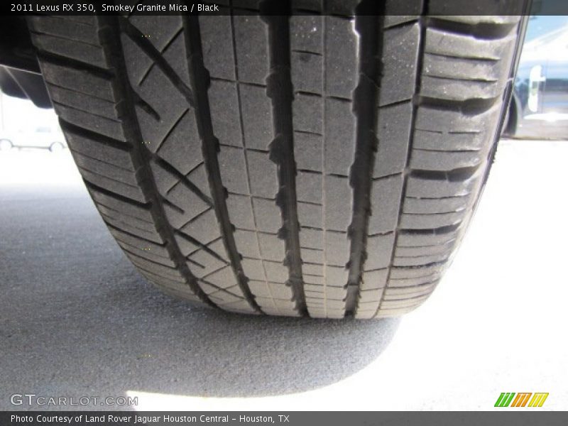 Smokey Granite Mica / Black 2011 Lexus RX 350