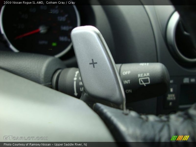 Gotham Gray / Gray 2009 Nissan Rogue SL AWD