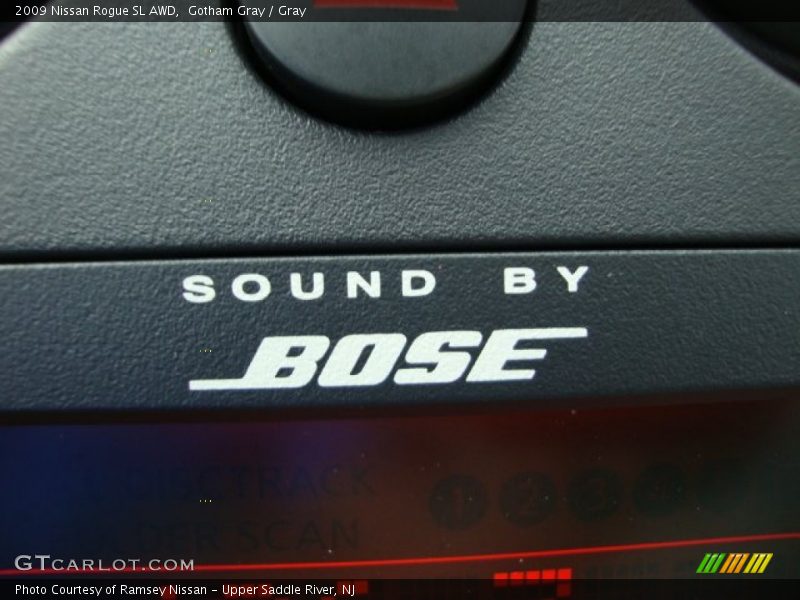 Gotham Gray / Gray 2009 Nissan Rogue SL AWD