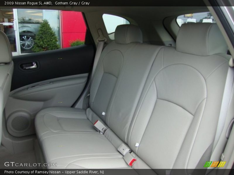Gotham Gray / Gray 2009 Nissan Rogue SL AWD