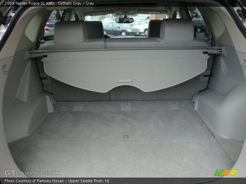 Gotham Gray / Gray 2009 Nissan Rogue SL AWD