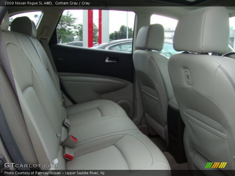 Gotham Gray / Gray 2009 Nissan Rogue SL AWD