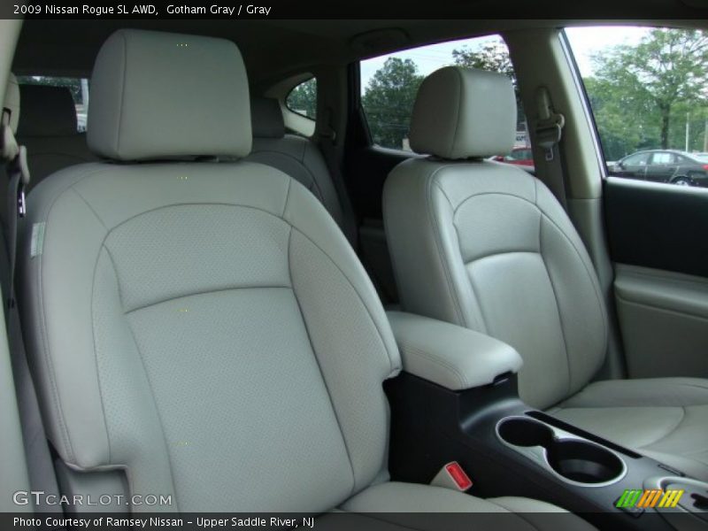 Gotham Gray / Gray 2009 Nissan Rogue SL AWD