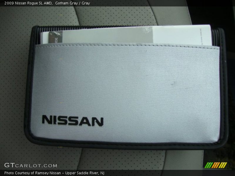 Gotham Gray / Gray 2009 Nissan Rogue SL AWD
