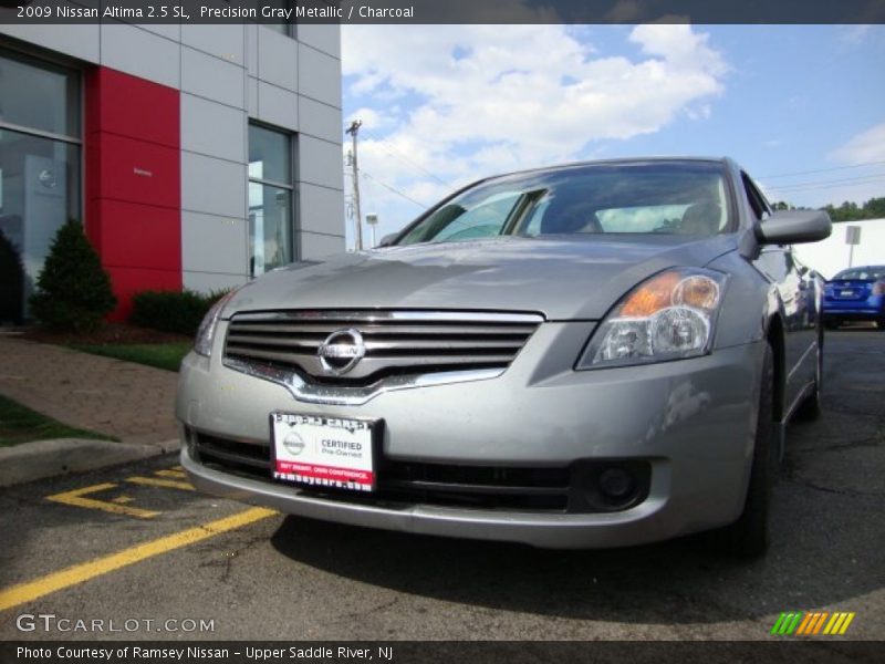 Precision Gray Metallic / Charcoal 2009 Nissan Altima 2.5 SL