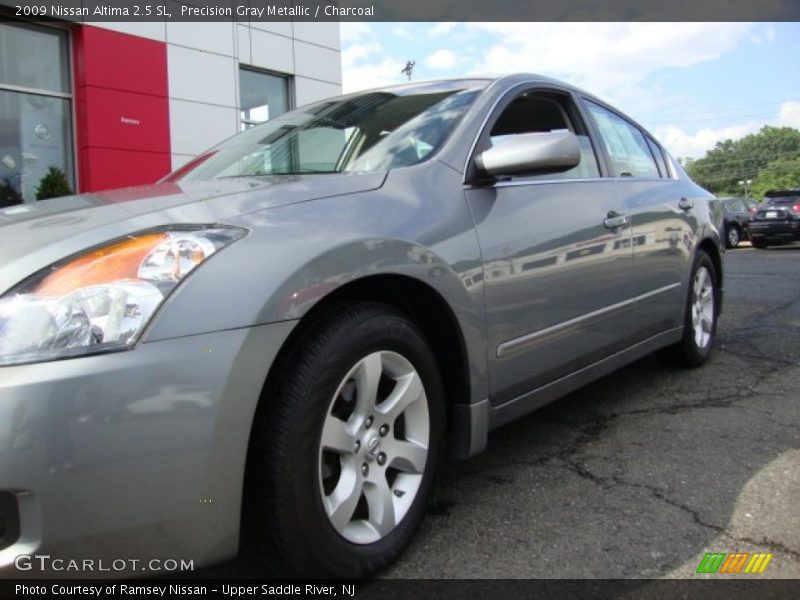 Precision Gray Metallic / Charcoal 2009 Nissan Altima 2.5 SL