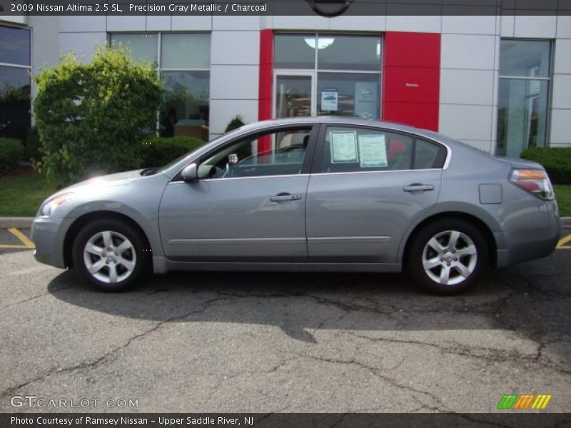 Precision Gray Metallic / Charcoal 2009 Nissan Altima 2.5 SL