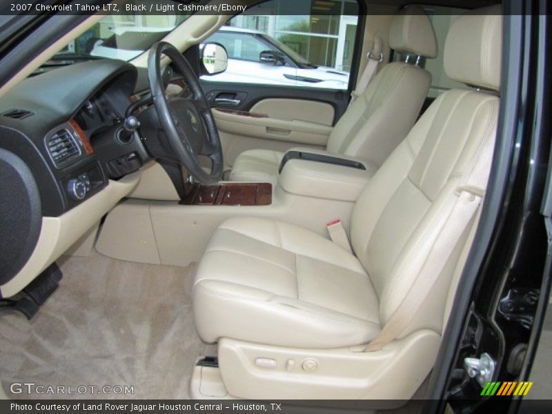 Black / Light Cashmere/Ebony 2007 Chevrolet Tahoe LTZ