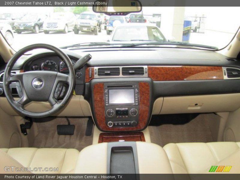Black / Light Cashmere/Ebony 2007 Chevrolet Tahoe LTZ