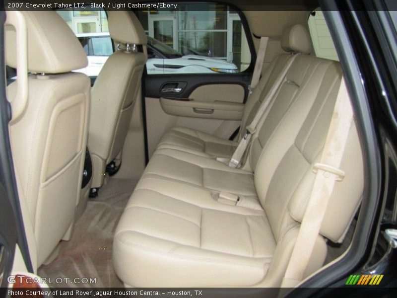 Black / Light Cashmere/Ebony 2007 Chevrolet Tahoe LTZ