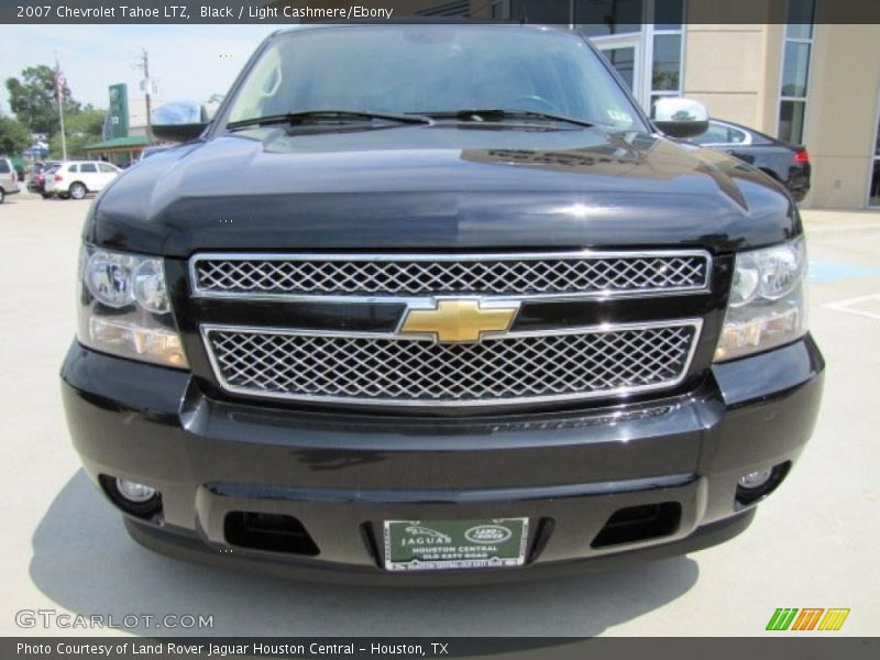 Black / Light Cashmere/Ebony 2007 Chevrolet Tahoe LTZ