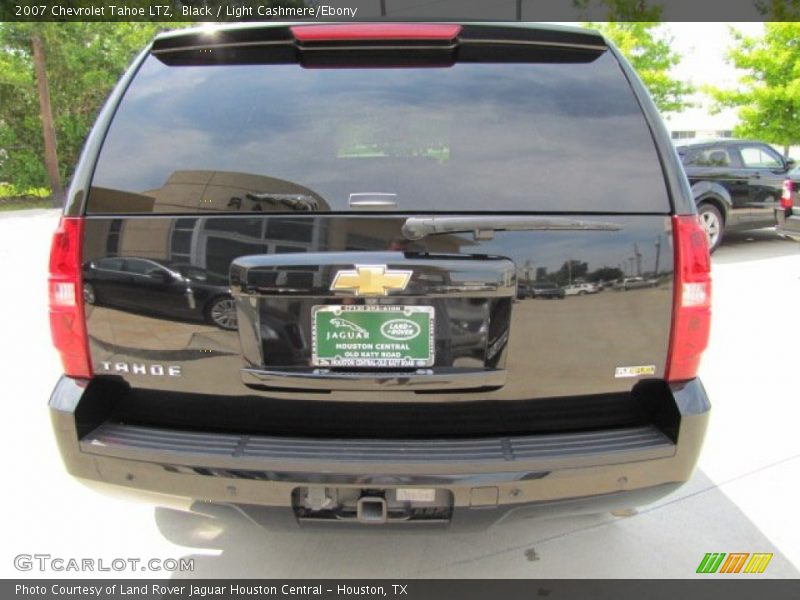 Black / Light Cashmere/Ebony 2007 Chevrolet Tahoe LTZ