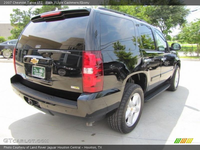 Black / Light Cashmere/Ebony 2007 Chevrolet Tahoe LTZ