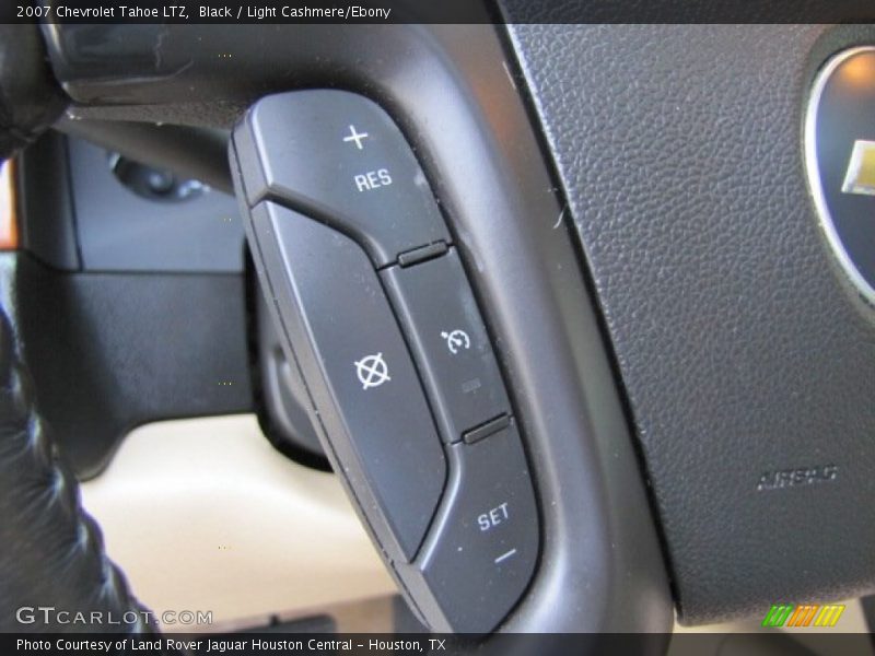 Black / Light Cashmere/Ebony 2007 Chevrolet Tahoe LTZ