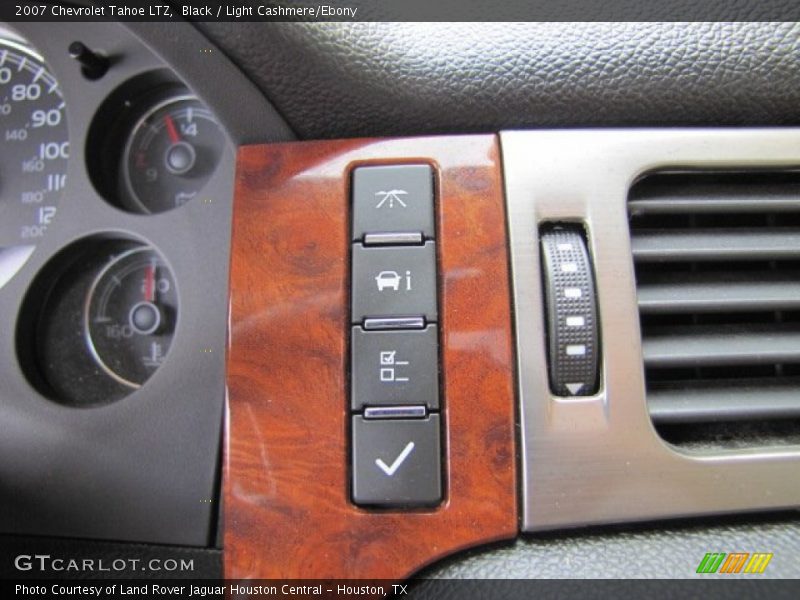 Black / Light Cashmere/Ebony 2007 Chevrolet Tahoe LTZ