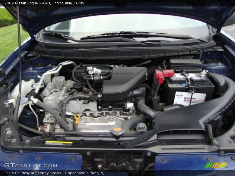 Indigo Blue / Gray 2009 Nissan Rogue S AWD