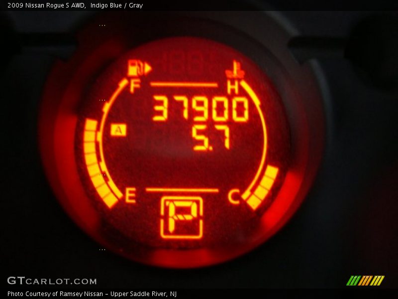 Indigo Blue / Gray 2009 Nissan Rogue S AWD