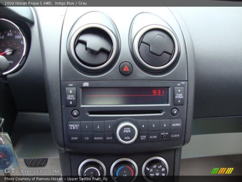 Indigo Blue / Gray 2009 Nissan Rogue S AWD